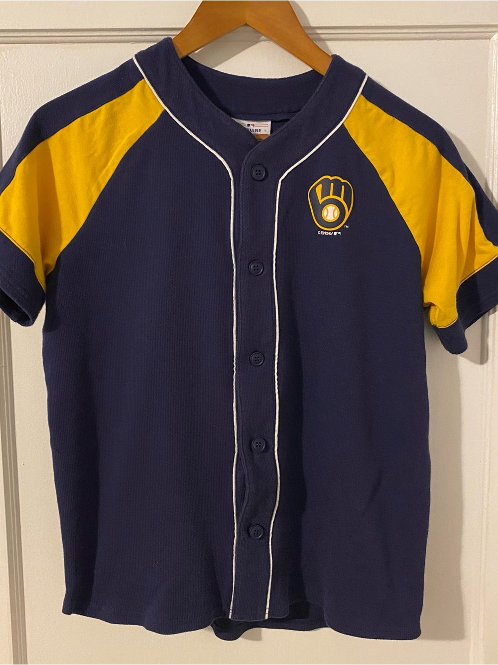 Milwaukee Brewers Youth XL Jersey